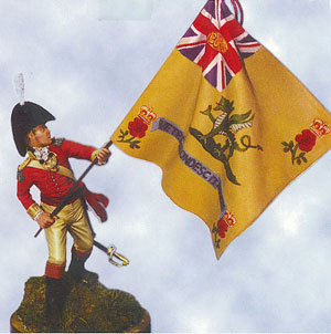 Officer Third (East Kent The Buffs) Regiment Albhura 1811