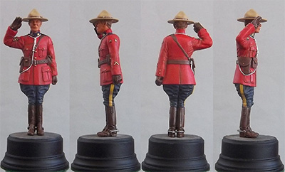 Saluting Royal Canadian Mountie 2015