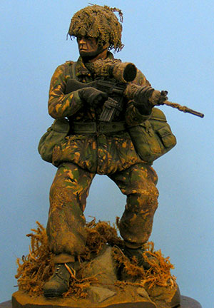 Royal Marine Paratrooper I.W.S. Falklands 1982